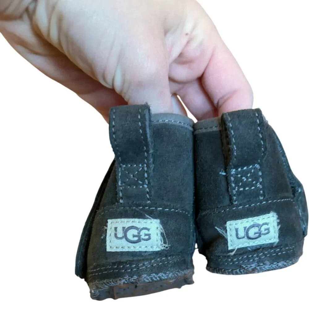 UGG Baby Neumel Boot - Charcoal Size 4/5 12-18 months